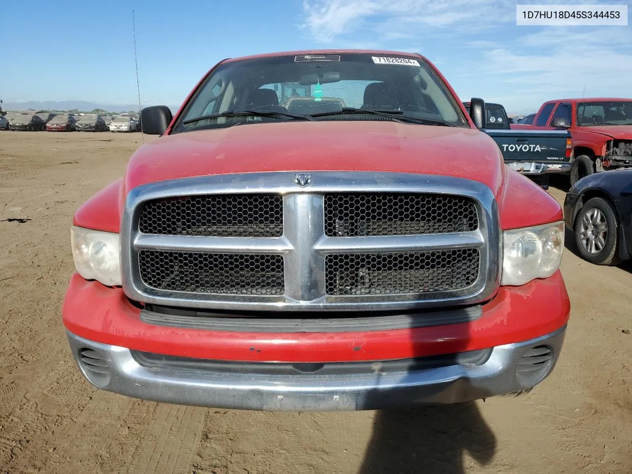 2005 Dodge Ram 1500 St VIN: 1D7HU18D45S344453 Lot: 71828204