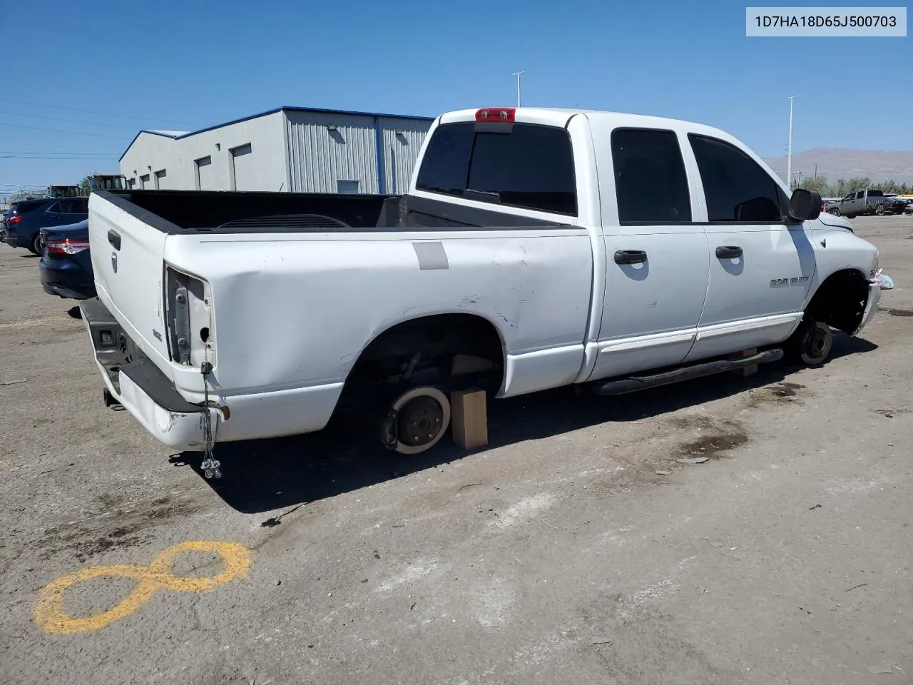 2005 Dodge Ram 1500 St VIN: 1D7HA18D65J500703 Lot: 72071144