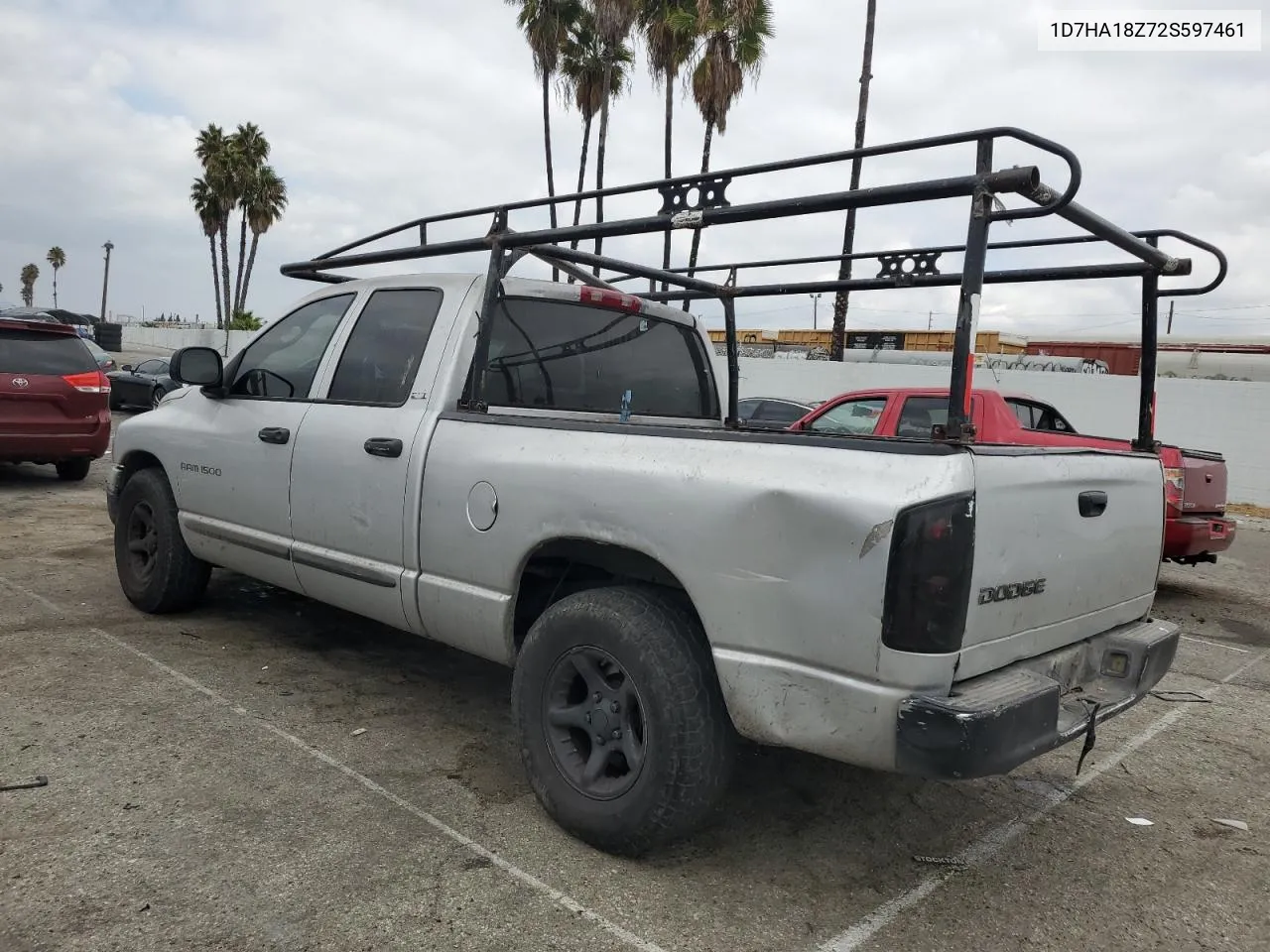 2005 Dodge Ram 1500 VIN: 1D7HA18Z72S597461 Lot: 72212954