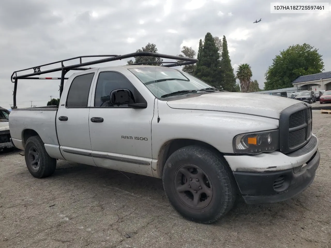 2005 Dodge Ram 1500 VIN: 1D7HA18Z72S597461 Lot: 72212954