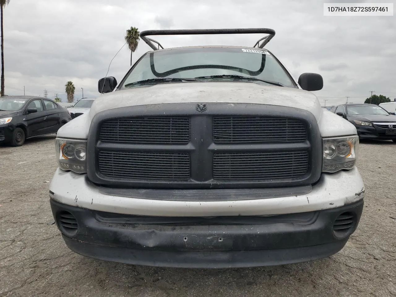 2005 Dodge Ram 1500 VIN: 1D7HA18Z72S597461 Lot: 72212954