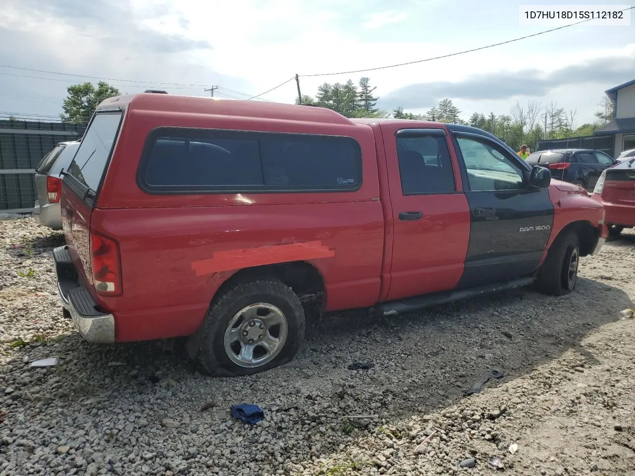 2005 Dodge Ram 1500 St VIN: 1D7HU18D15S112182 Lot: 72309184