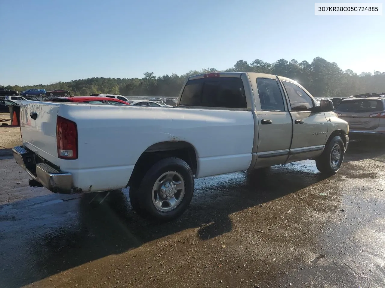 2005 Dodge Ram 2500 St VIN: 3D7KR28C05G724885 Lot: 72366754