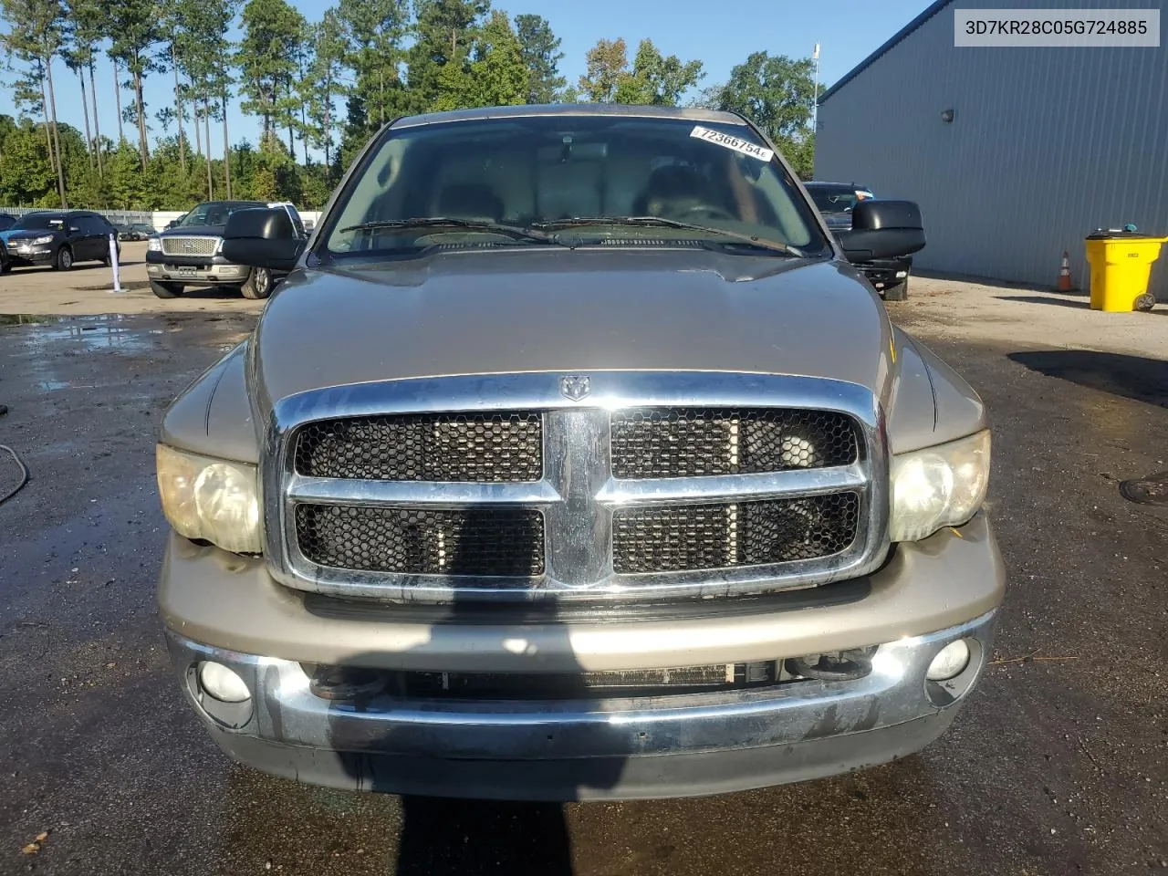 3D7KR28C05G724885 2005 Dodge Ram 2500 St