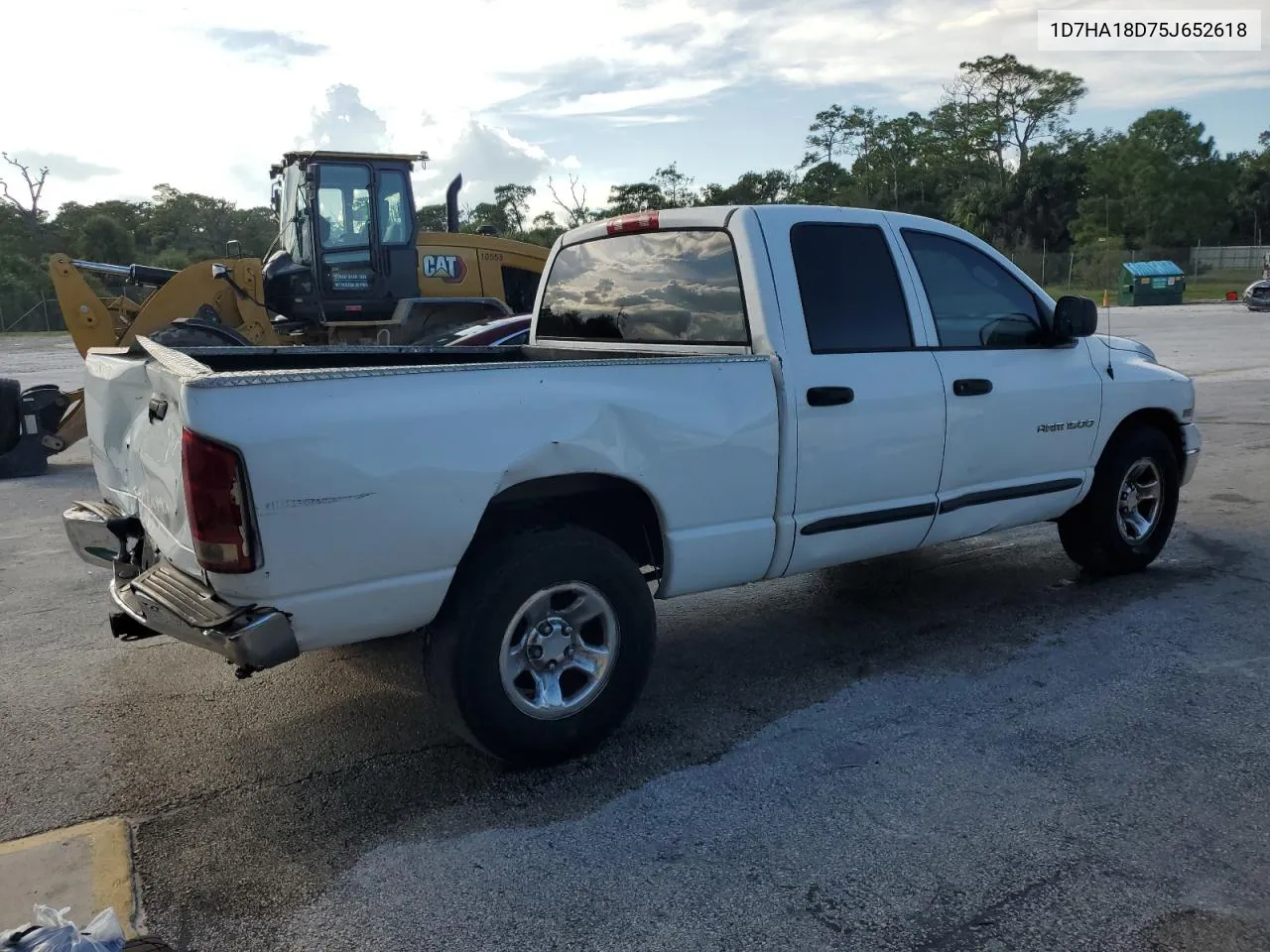 2005 Dodge Ram 1500 St VIN: 1D7HA18D75J652618 Lot: 72393064