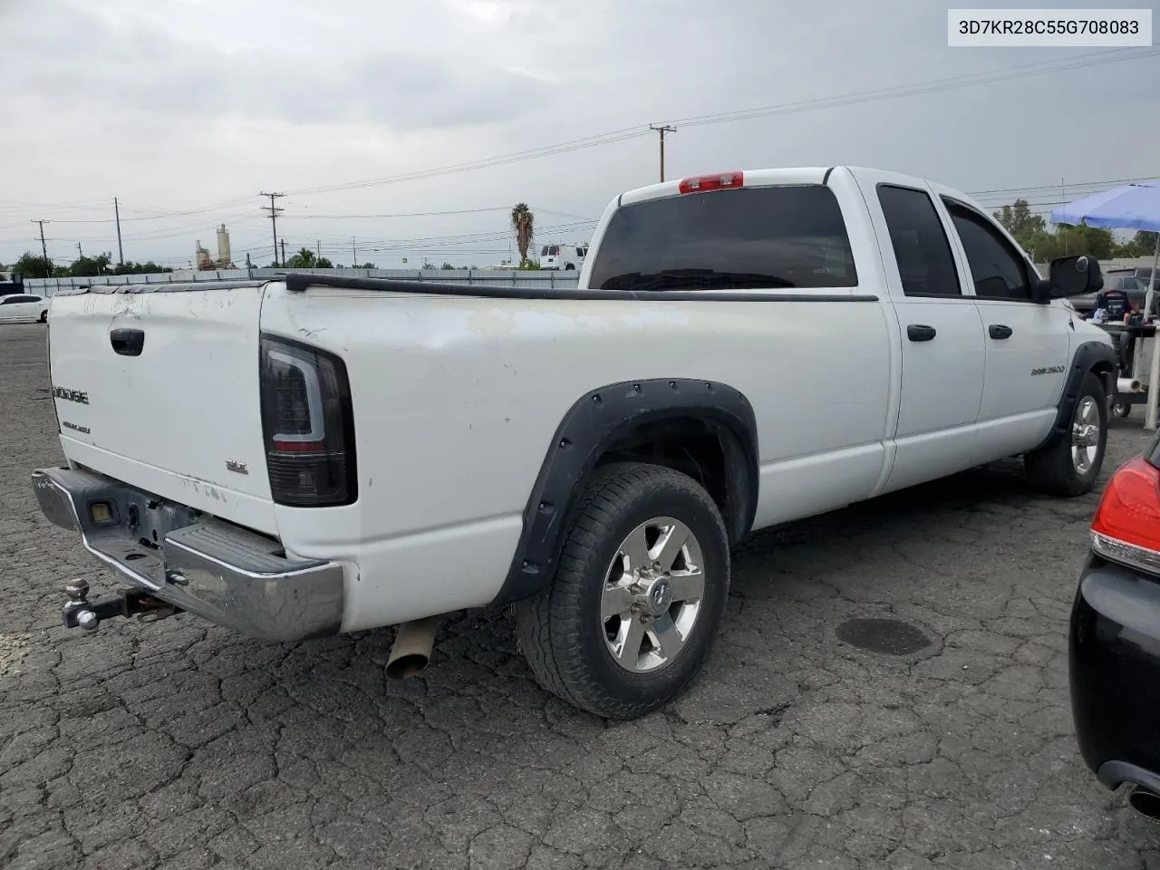 2005 Dodge Ram 2500 St VIN: 3D7KR28C55G708083 Lot: 72551834