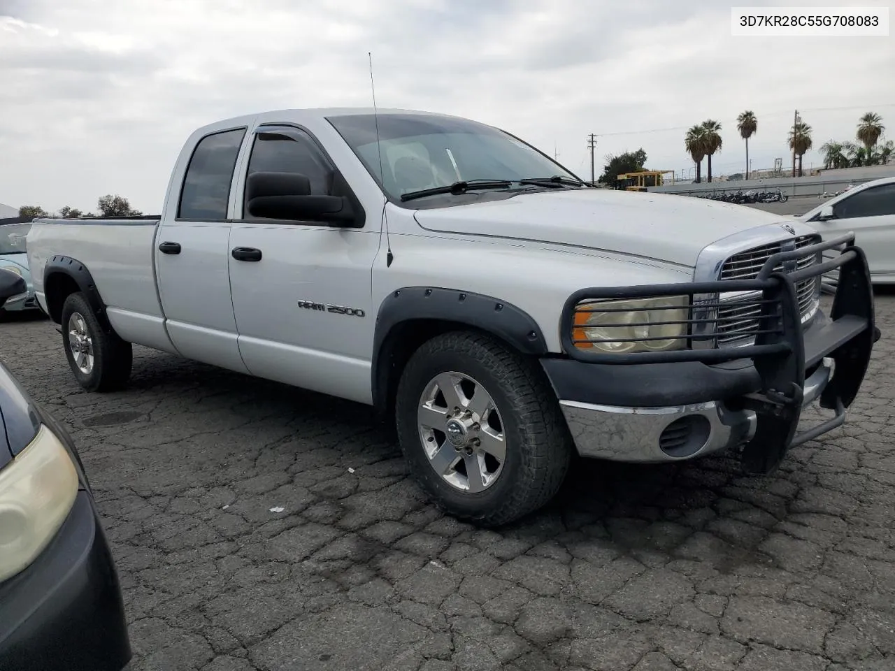 2005 Dodge Ram 2500 St VIN: 3D7KR28C55G708083 Lot: 72551834