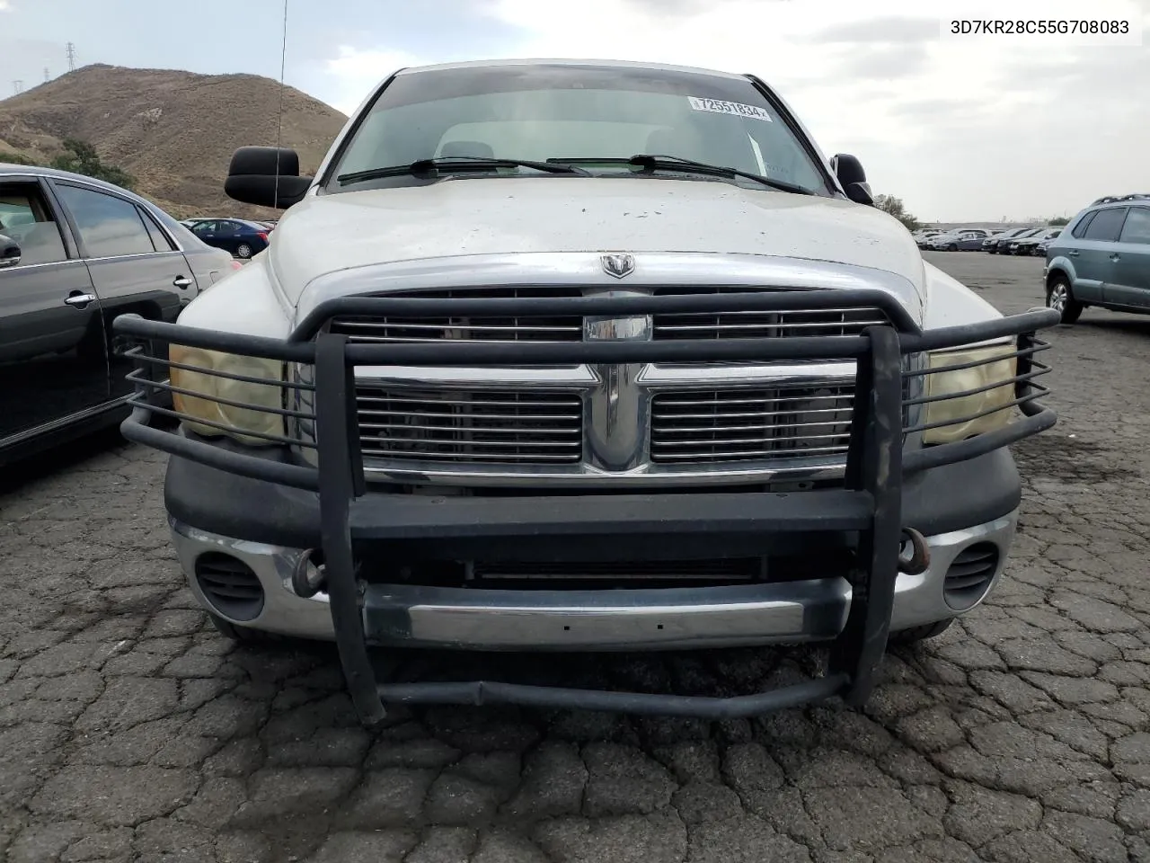 2005 Dodge Ram 2500 St VIN: 3D7KR28C55G708083 Lot: 72551834