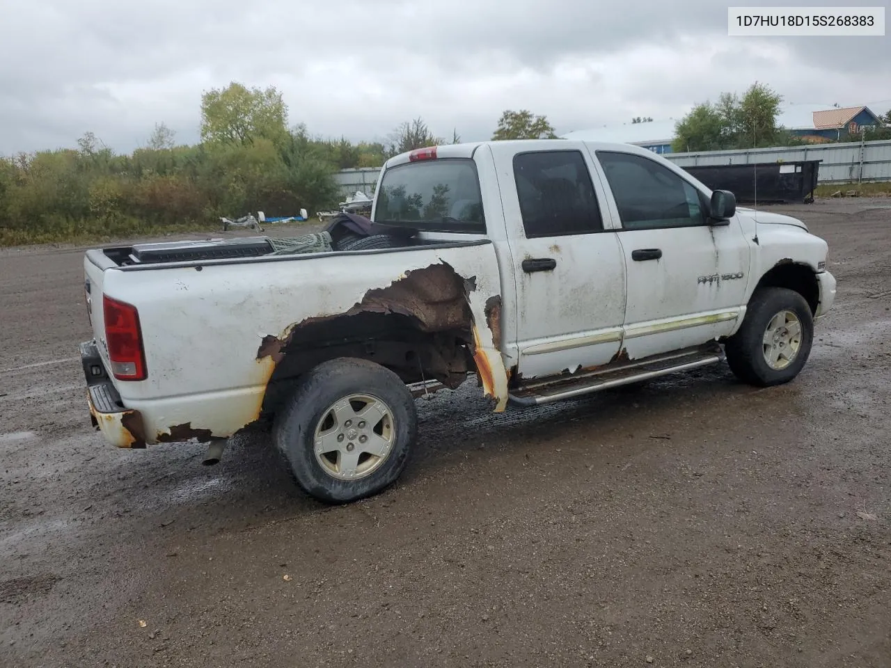 2005 Dodge Ram 1500 St VIN: 1D7HU18D15S268383 Lot: 72620554