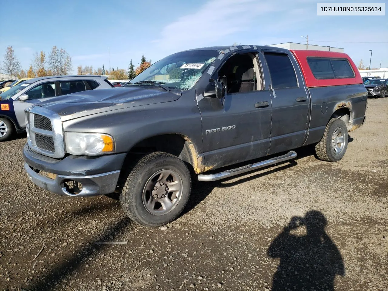 2005 Dodge Ram 1500 St VIN: 1D7HU18N05S325634 Lot: 73149954