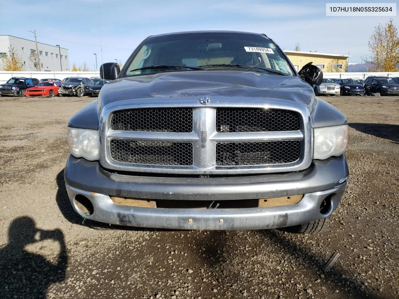 2005 Dodge Ram 1500 St VIN: 1D7HU18N05S325634 Lot: 73149954