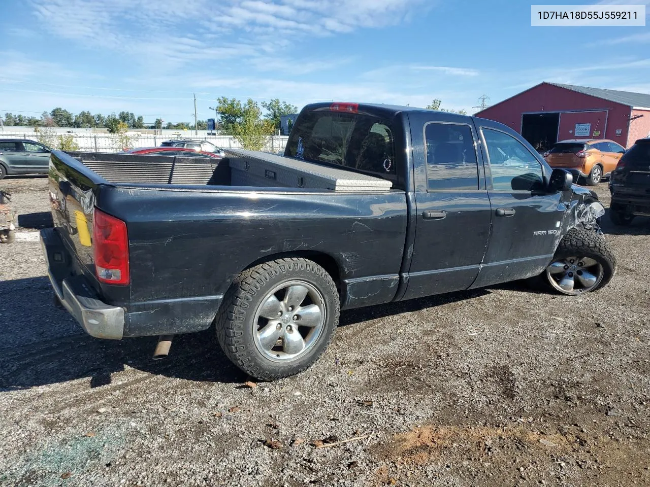 2005 Dodge Ram 1500 St VIN: 1D7HA18D55J559211 Lot: 73215194