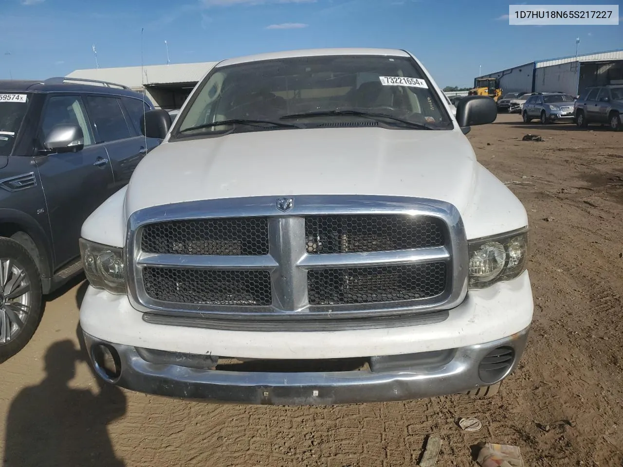 2005 Dodge Ram 1500 St VIN: 1D7HU18N65S217227 Lot: 73221654