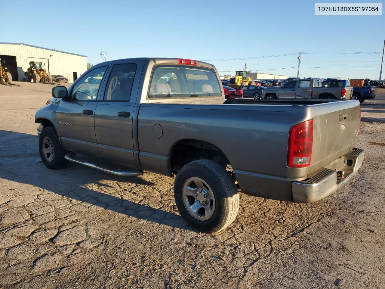 2005 Dodge Ram 1500 St VIN: 1D7HU18DX5S197054 Lot: 73402504