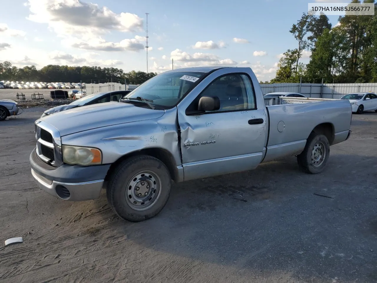 2005 Dodge Ram 1500 St VIN: 1D7HA16N85J566777 Lot: 73767014