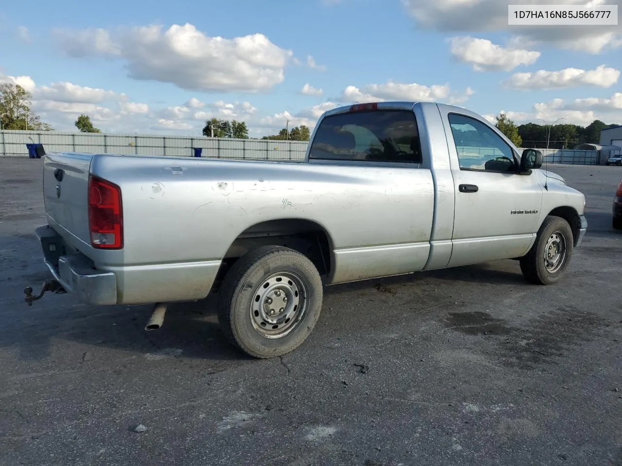 2005 Dodge Ram 1500 St VIN: 1D7HA16N85J566777 Lot: 73767014