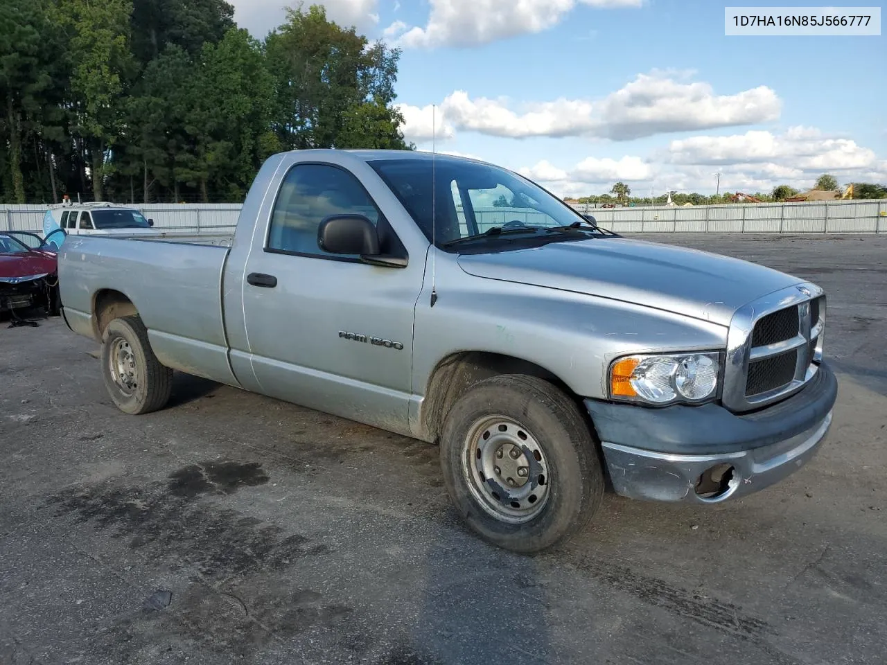 2005 Dodge Ram 1500 St VIN: 1D7HA16N85J566777 Lot: 73767014