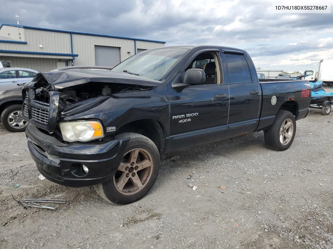 2005 Dodge Ram 1500 St VIN: 1D7HU18DX5S278667 Lot: 73912624