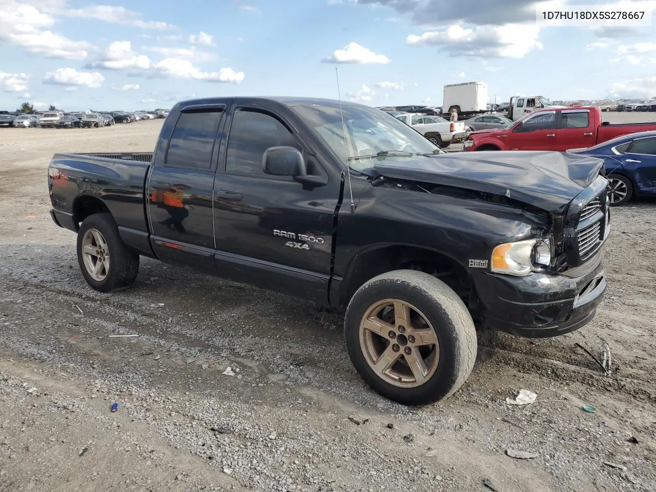 2005 Dodge Ram 1500 St VIN: 1D7HU18DX5S278667 Lot: 73912624