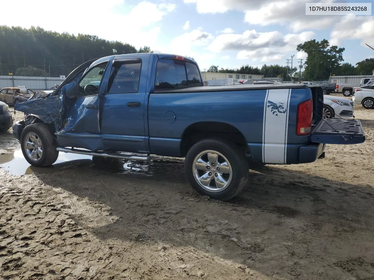 2005 Dodge Ram 1500 St VIN: 1D7HU18D85S243268 Lot: 73932064