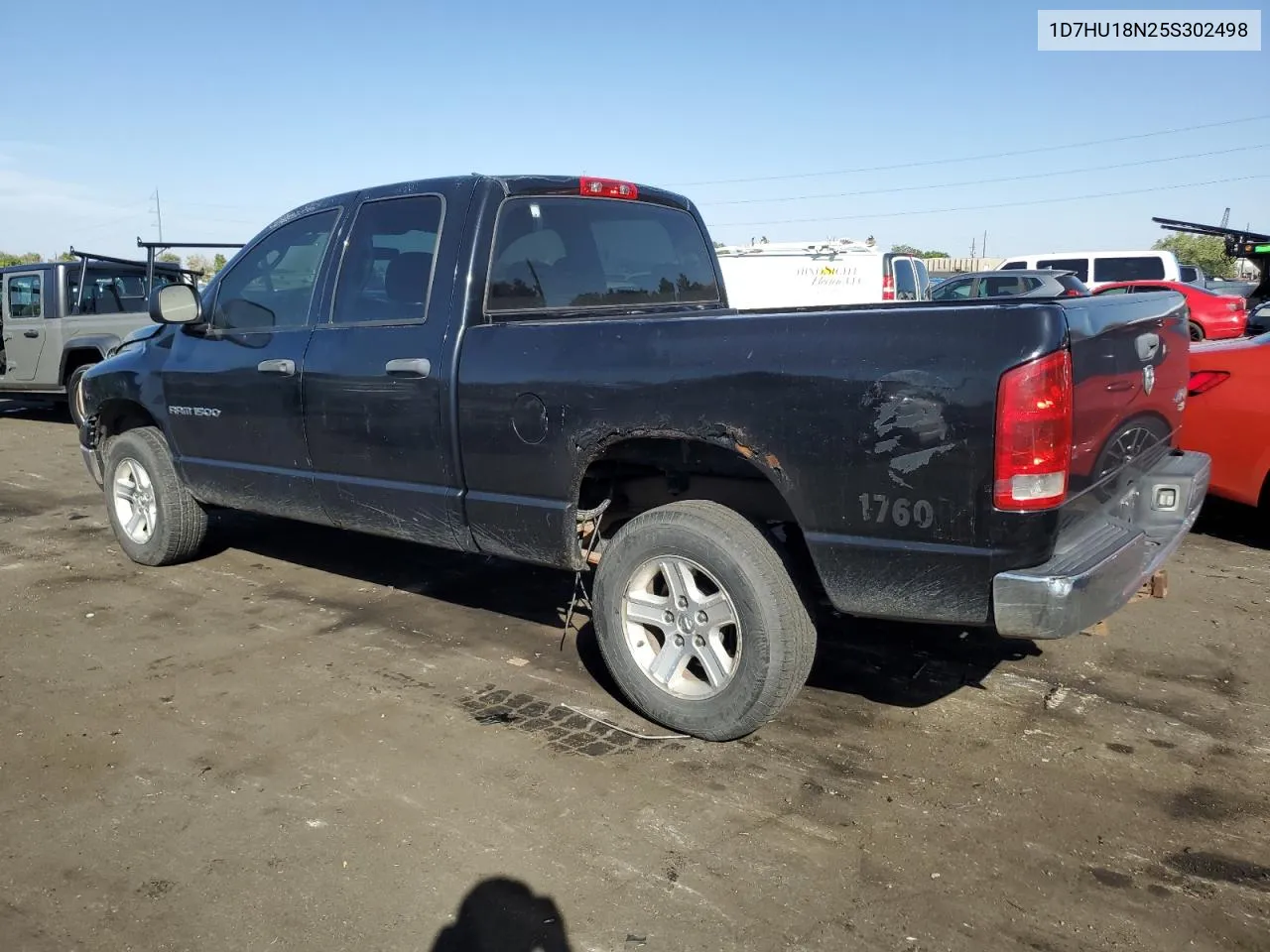 2005 Dodge Ram 1500 St VIN: 1D7HU18N25S302498 Lot: 73951314