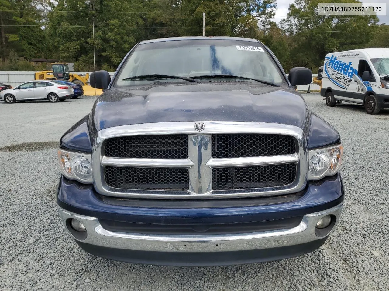 2005 Dodge Ram 1500 St VIN: 1D7HA18D25S211120 Lot: 73953074