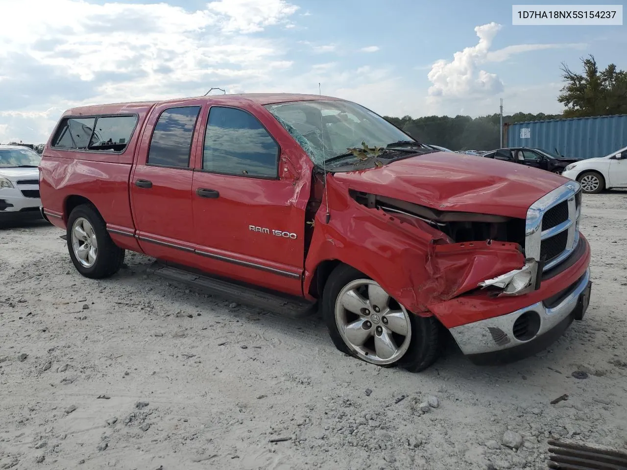 2005 Dodge Ram 1500 St VIN: 1D7HA18NX5S154237 Lot: 73997244