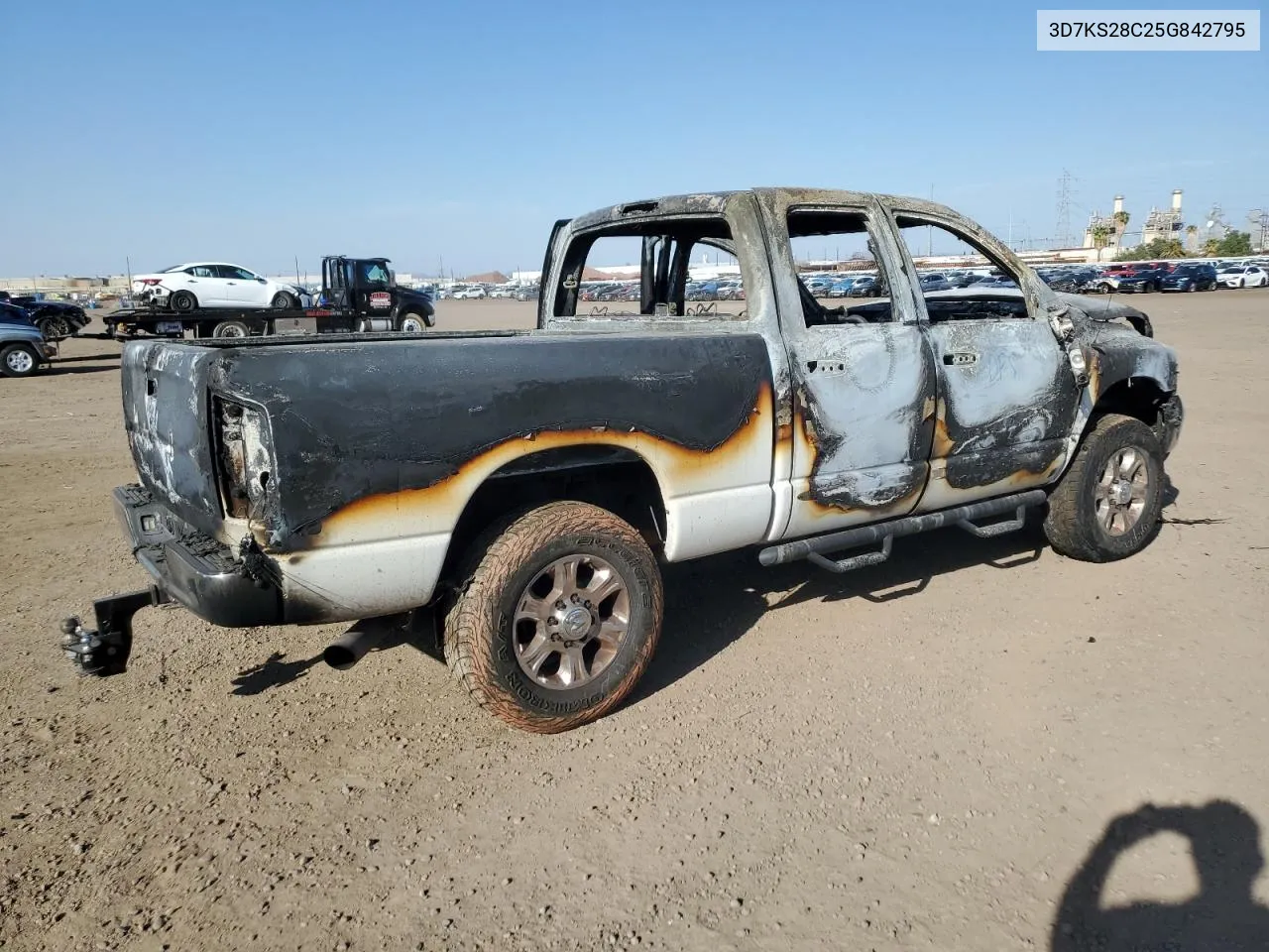 2005 Dodge Ram 2500 St VIN: 3D7KS28C25G842795 Lot: 74001034