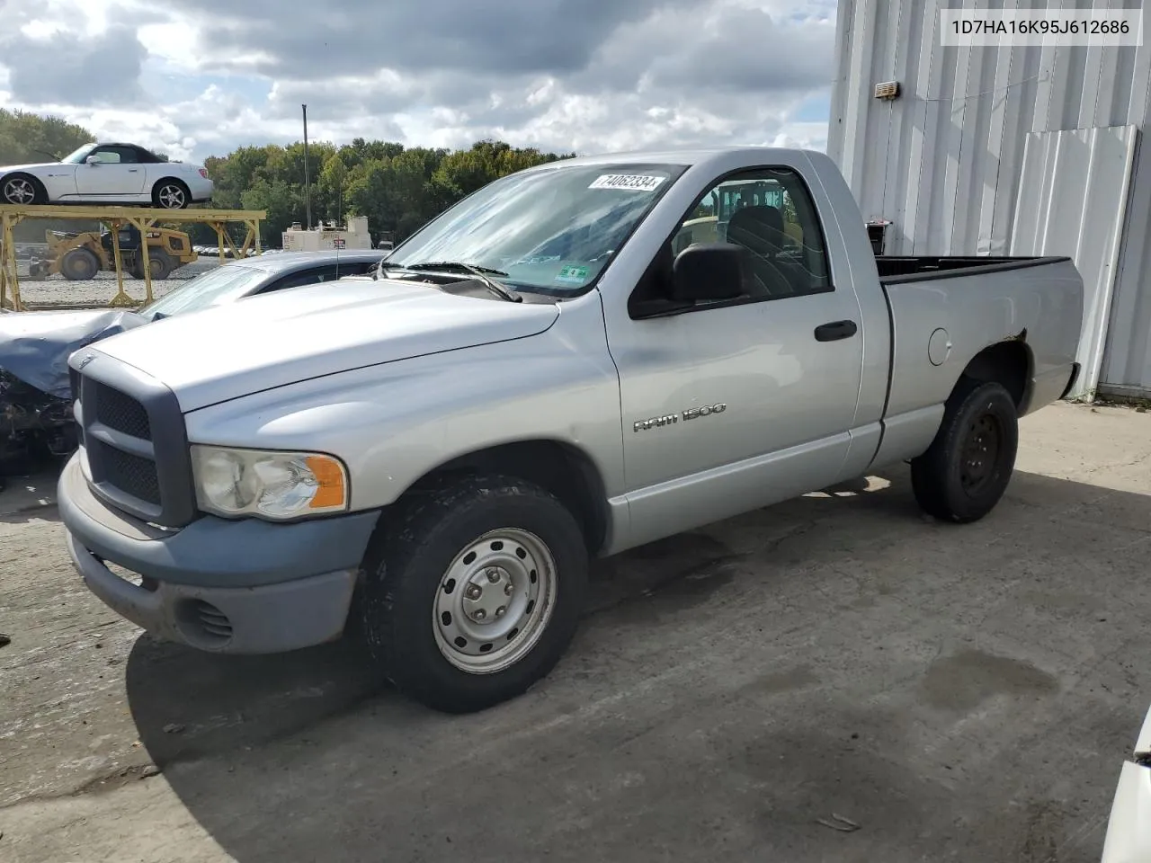 2005 Dodge Ram 1500 St VIN: 1D7HA16K95J612686 Lot: 74062334