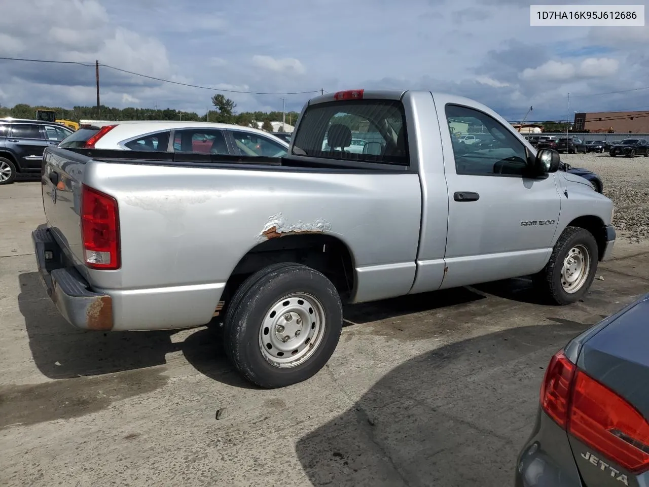 2005 Dodge Ram 1500 St VIN: 1D7HA16K95J612686 Lot: 74062334