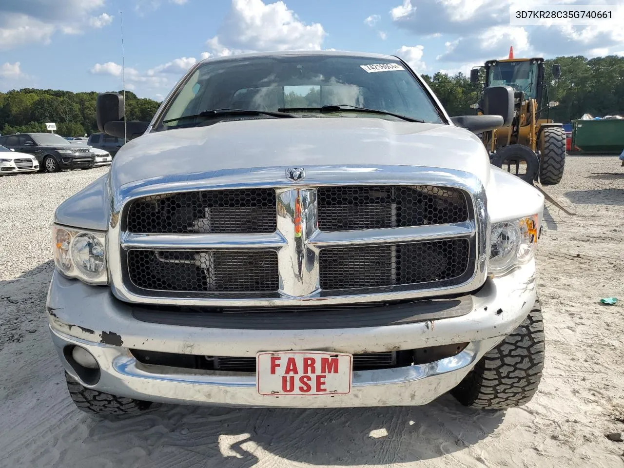 2005 Dodge Ram 2500 St VIN: 3D7KR28C35G740661 Lot: 74216064