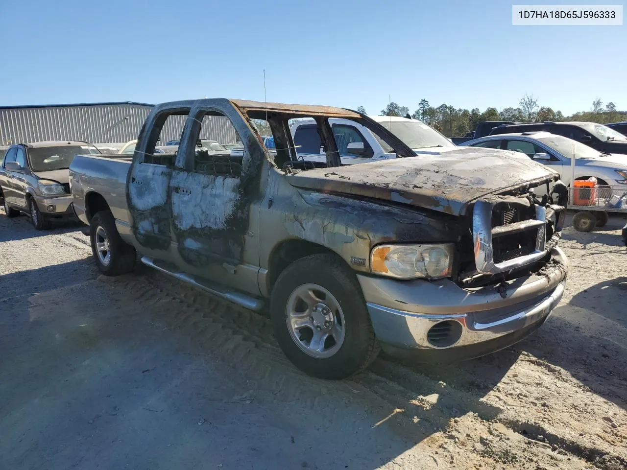 2005 Dodge Ram 1500 St VIN: 1D7HA18D65J596333 Lot: 74298024