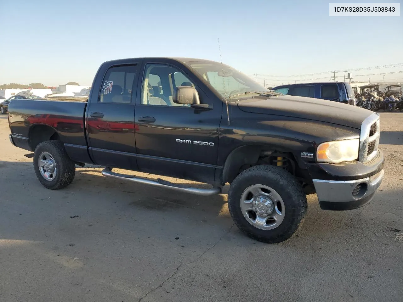 2005 Dodge Ram 2500 St VIN: 1D7KS28D35J503843 Lot: 74474644