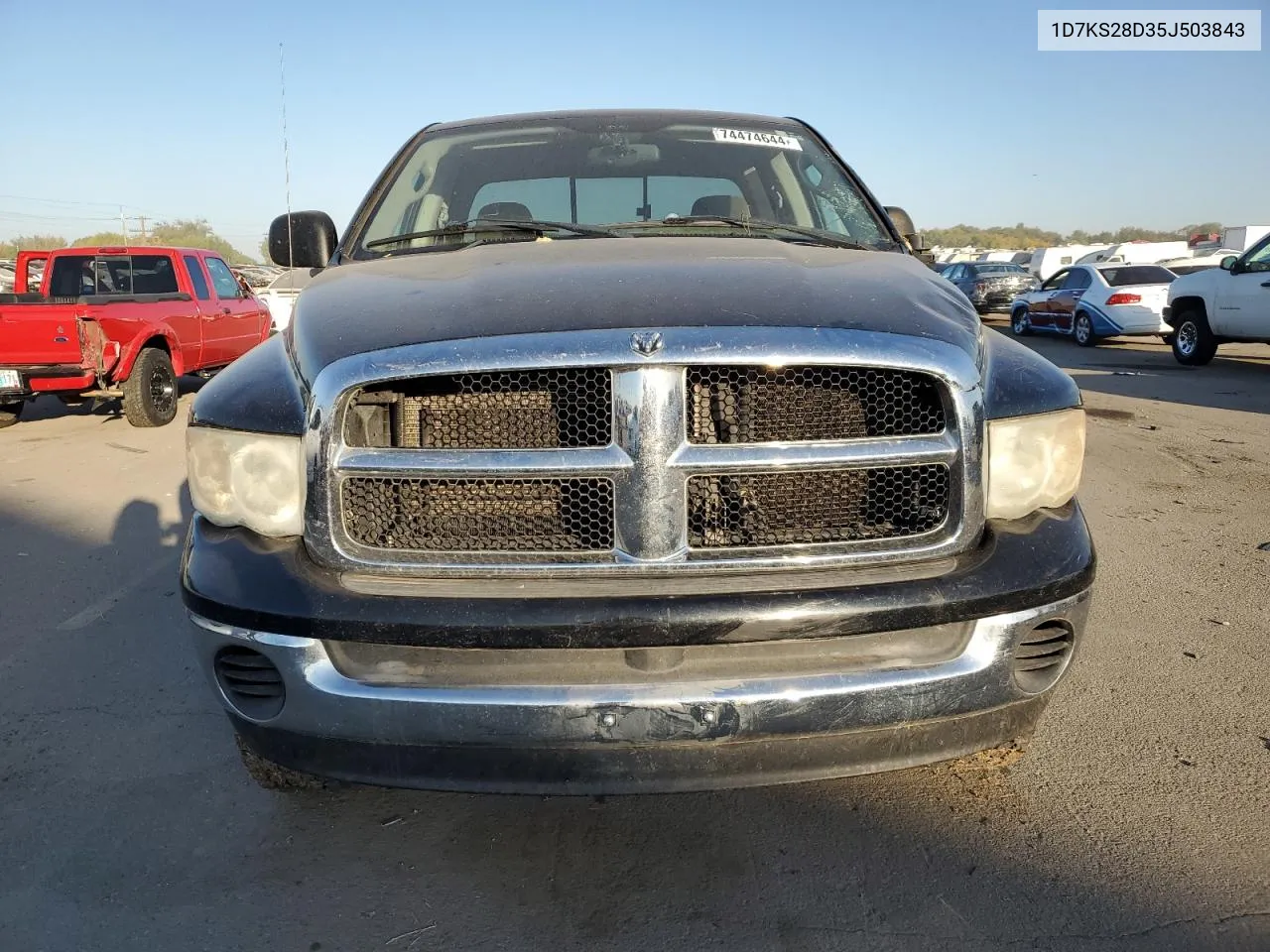 2005 Dodge Ram 2500 St VIN: 1D7KS28D35J503843 Lot: 74474644