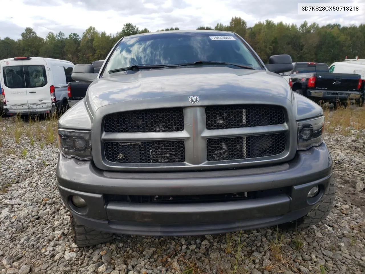 2005 Dodge Ram 2500 St VIN: 3D7KS28CX5G713218 Lot: 74543564