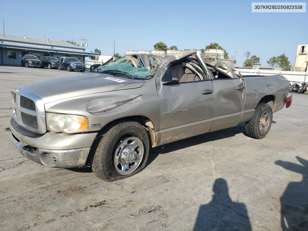 2005 Dodge Ram 2500 St VIN: 3D7KR28D25G823538 Lot: 74565434