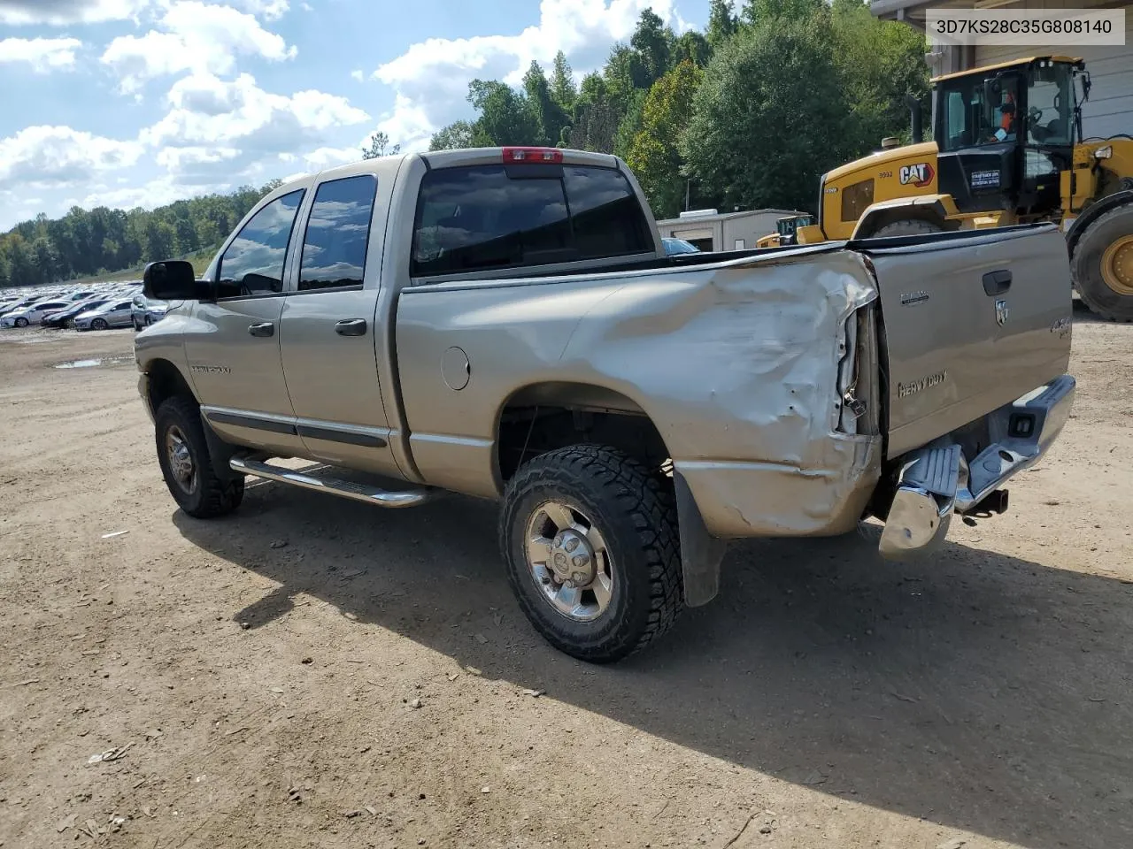 2005 Dodge Ram 2500 St VIN: 3D7KS28C35G808140 Lot: 74575324