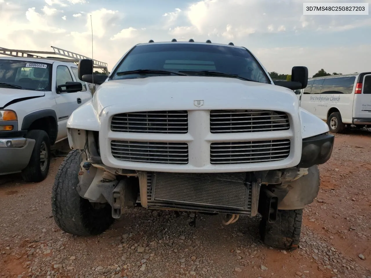 2005 Dodge Ram 3500 St VIN: 3D7MS48C25G827203 Lot: 75246904