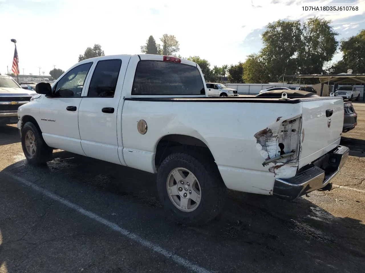 2005 Dodge Ram 1500 St VIN: 1D7HA18D35J610768 Lot: 75470614