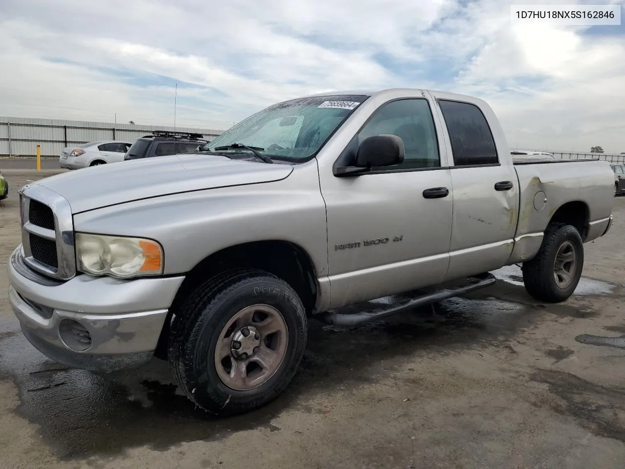 2005 Dodge Ram 1500 St VIN: 1D7HU18NX5S162846 Lot: 75659664