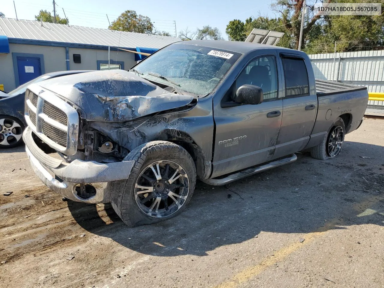 2005 Dodge Ram 1500 St VIN: 1D7HA18D05J567085 Lot: 75679914