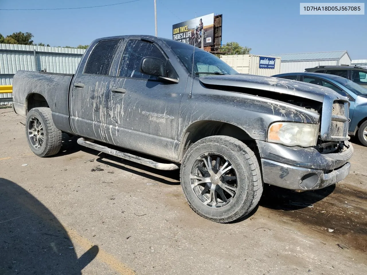 2005 Dodge Ram 1500 St VIN: 1D7HA18D05J567085 Lot: 75679914