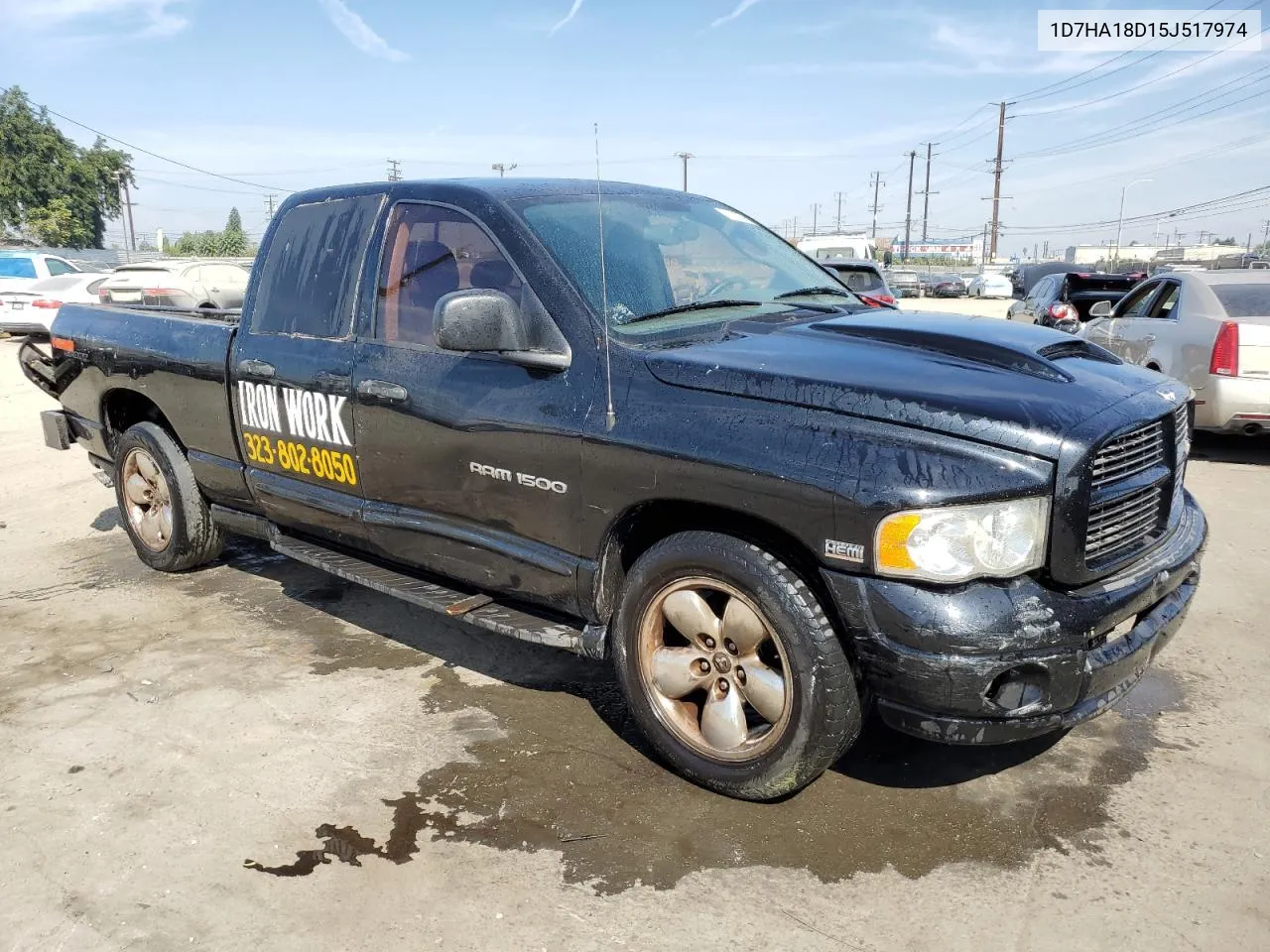 2005 Dodge Ram 1500 St VIN: 1D7HA18D15J517974 Lot: 75689894