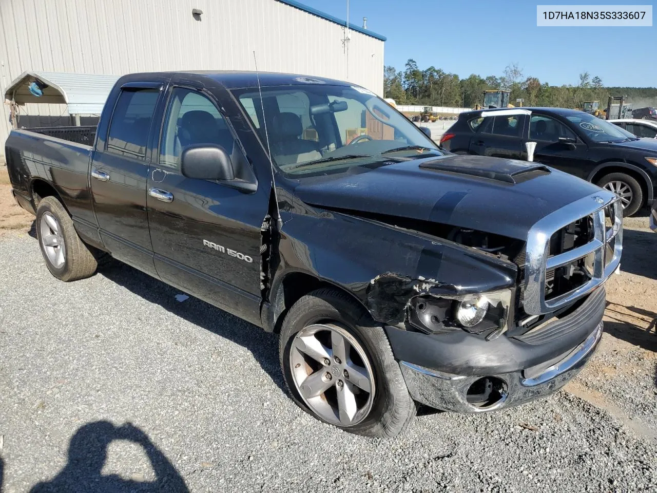 2005 Dodge Ram 1500 St VIN: 1D7HA18N35S333607 Lot: 75718044