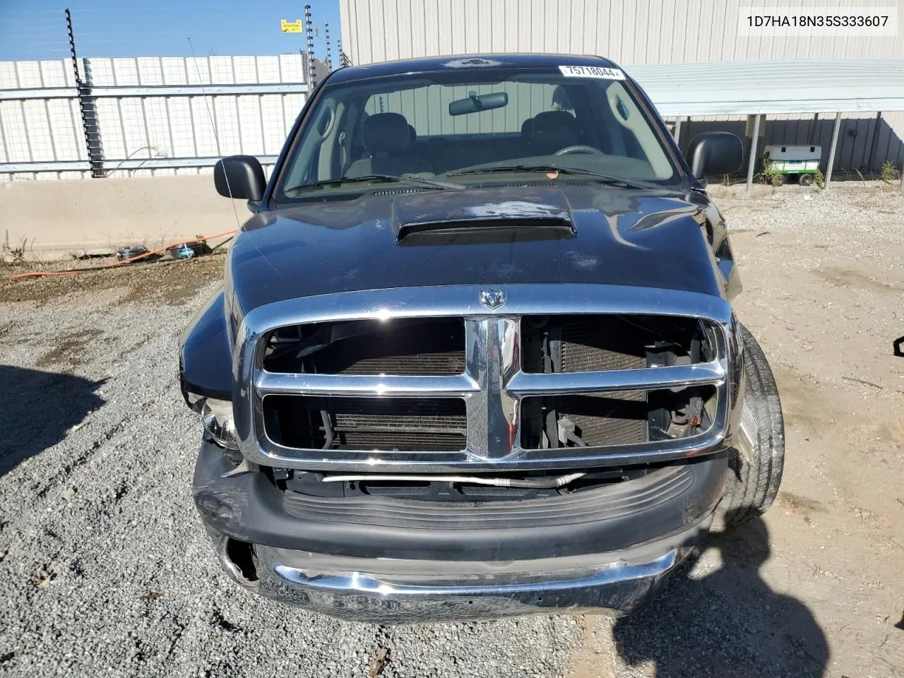 2005 Dodge Ram 1500 St VIN: 1D7HA18N35S333607 Lot: 75718044