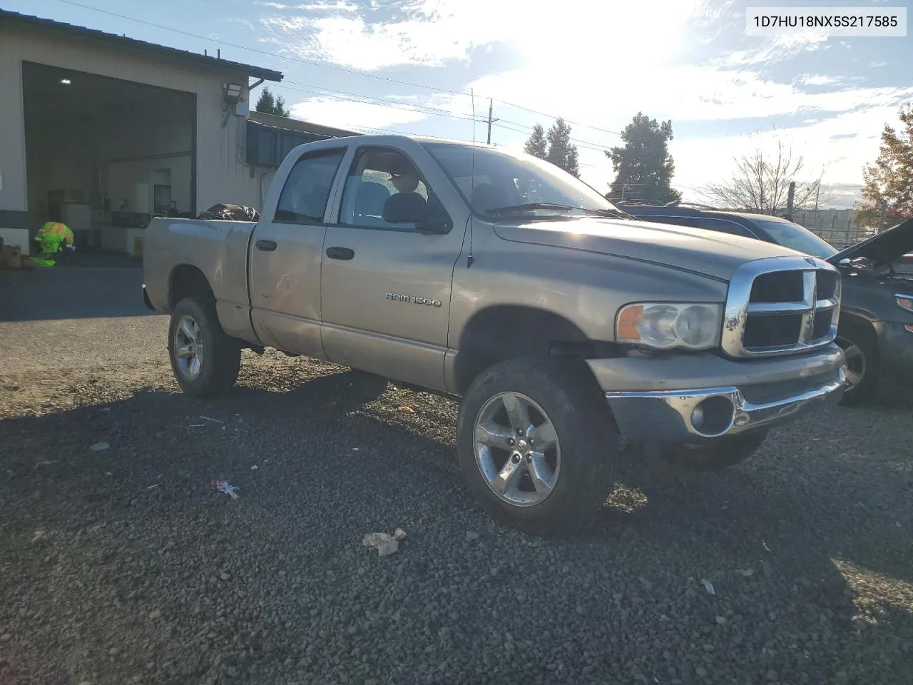 2005 Dodge Ram 1500 St VIN: 1D7HU18NX5S217585 Lot: 76047974