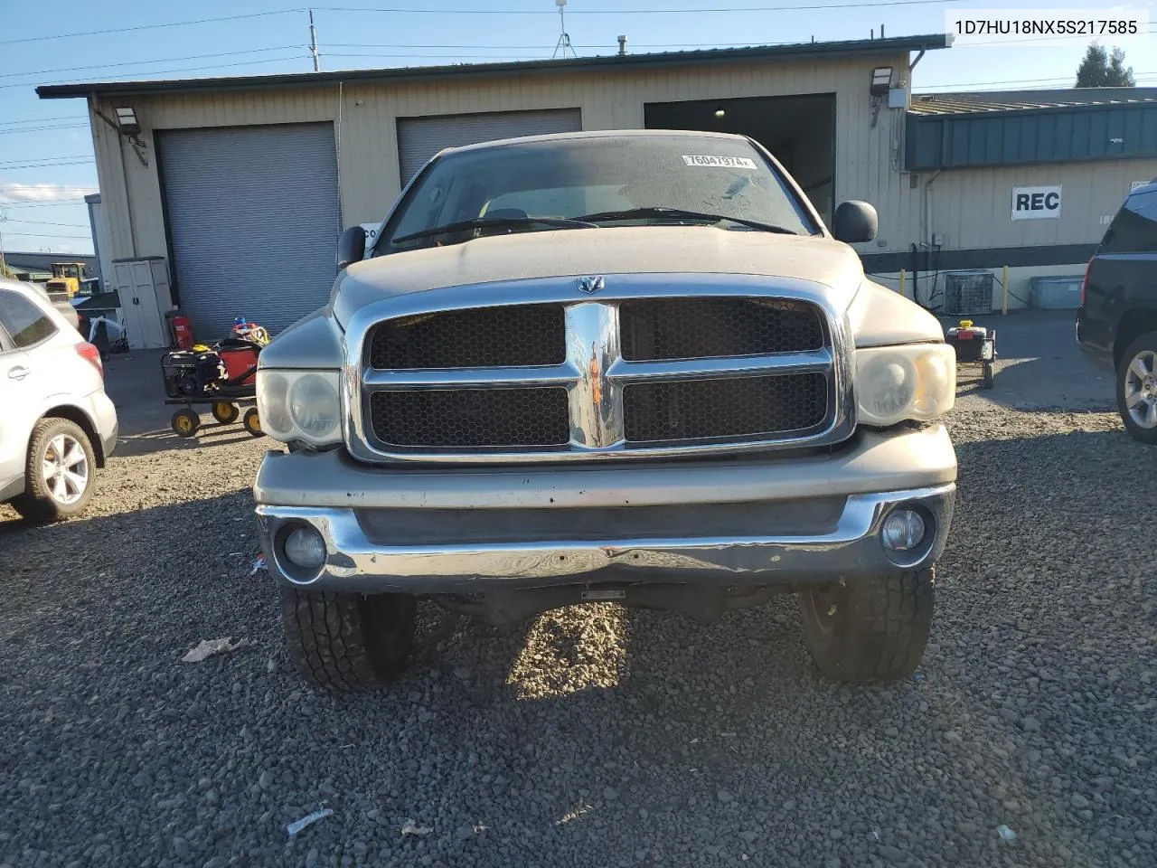 2005 Dodge Ram 1500 St VIN: 1D7HU18NX5S217585 Lot: 76047974