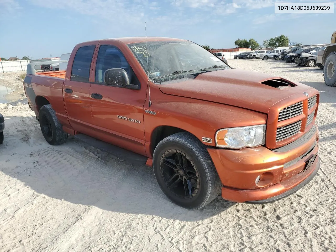 2005 Dodge Ram 1500 St VIN: 1D7HA18D05J639239 Lot: 76199044