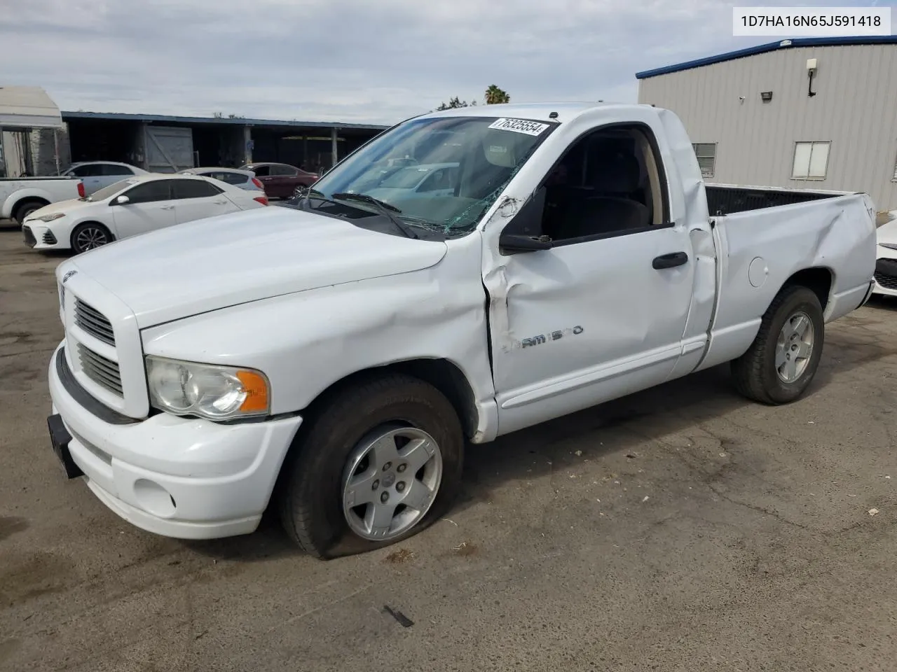 2005 Dodge Ram 1500 St VIN: 1D7HA16N65J591418 Lot: 76325554