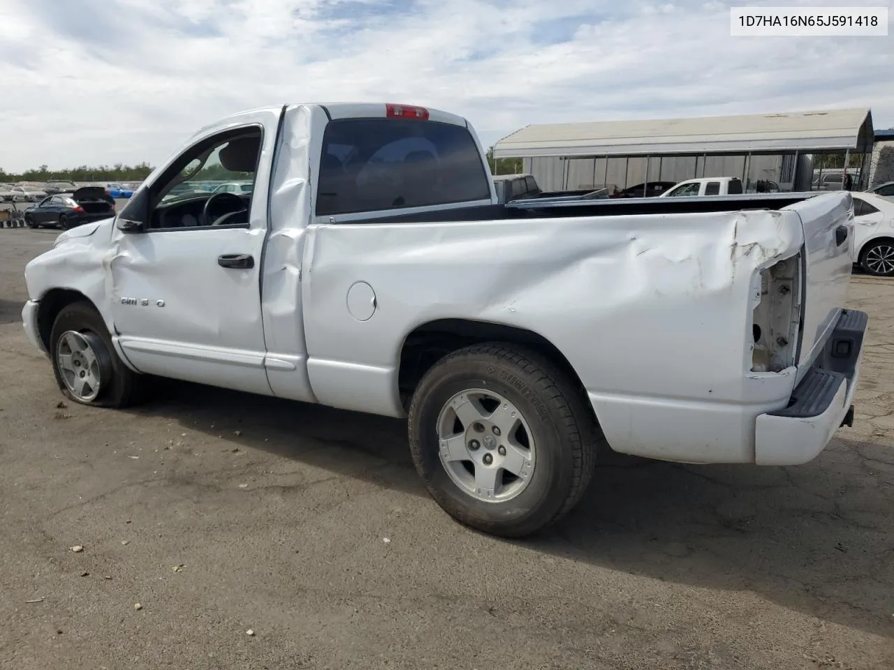 2005 Dodge Ram 1500 St VIN: 1D7HA16N65J591418 Lot: 76325554